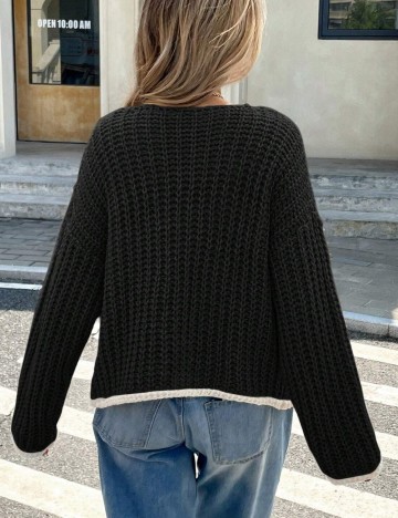 Cardigan Shein, negru