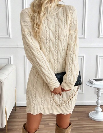 Rochie mini Shein, bej