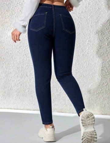 Jeans Shein, albastru