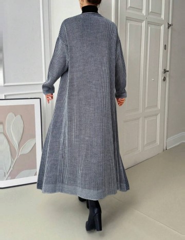 Cardigan lung Shein, mix culori