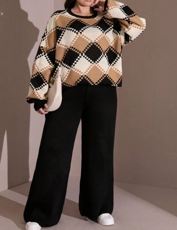 Compleu Shein Curve+, mix culori