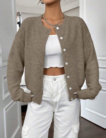 Cardigan Shein, bej