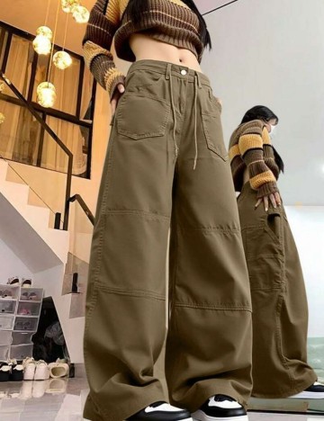 Pantaloni Shein, maro