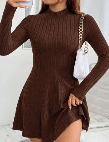 Rochie mini Shein Curve+, maro