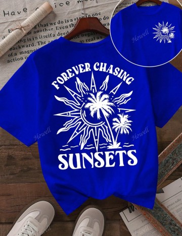 Tricou Shein, albastru
