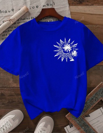 Tricou Shein, albastru