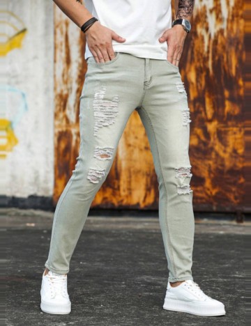 Jeans Shein MANFINITY, verde