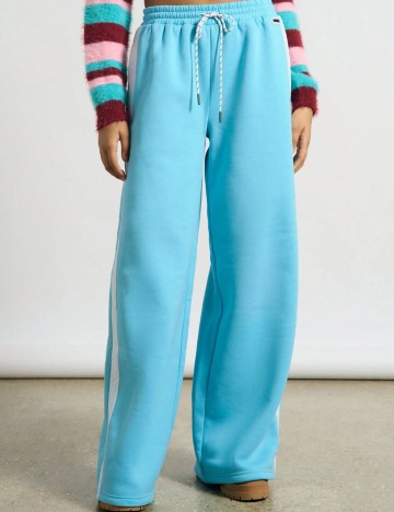 Pantaloni de trening Shein AIIRZ, albastru