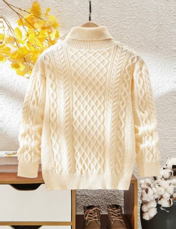 Pulover Shein, crem