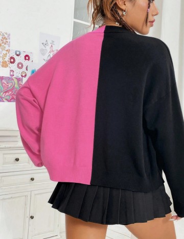 Cardigan Shein, mix culori