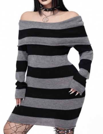 Rochie mini Shein Curve+, mix culori
