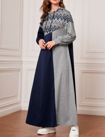 Rochie tip hanorac Shein, mix culori