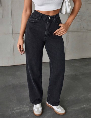 Jeans Shein, negru