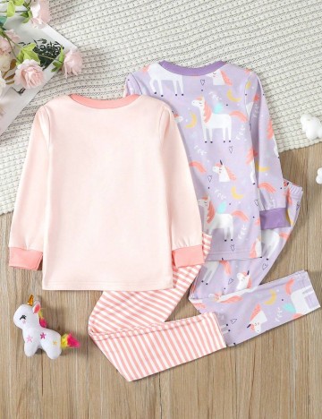 Set pijamale Shein, mix culori