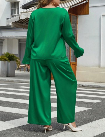 Compleu Shein Curve+, verde