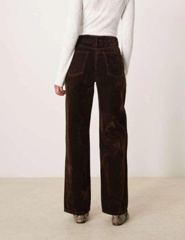 Jeans ASOS, maro