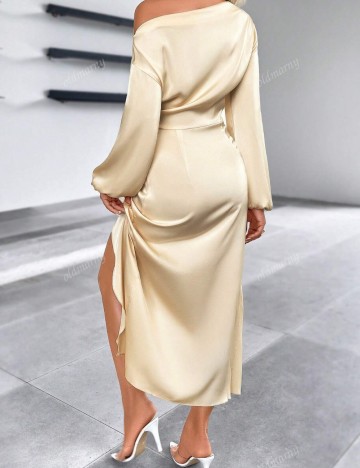Rochie midi Shein, crem