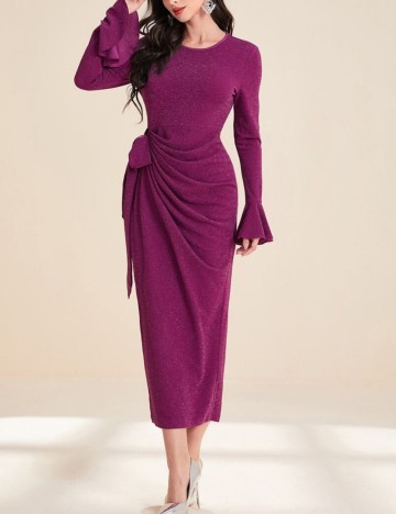 Rochie midi Shein, mov