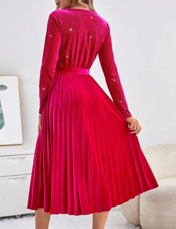 Rochie midi Shein, roz