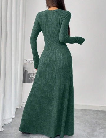 Rochie maxi Shein, verde