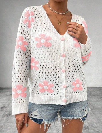 Cardigan Shein, mix culori