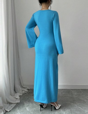 Rochie maxi Shein, albastru