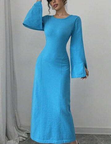 Rochie maxi Shein, albastru