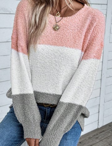 Pulover Shein, mix culori