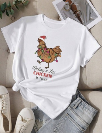 Tricou Shein, alb
