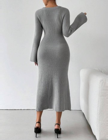 Rochie midi Shein, gri