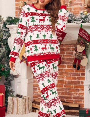 Compleu pijamale Shein, mix culori