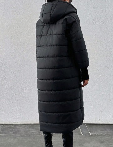 Geacă lungă Shein, negru