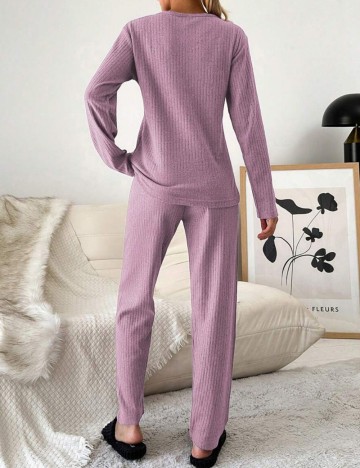 Compleu pijamale Shein, mov