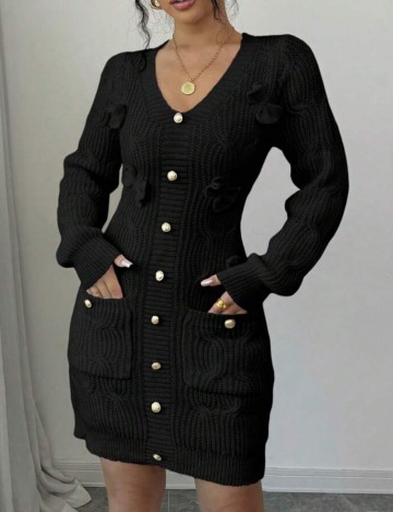 Rochie mini Shein DAZY, negru