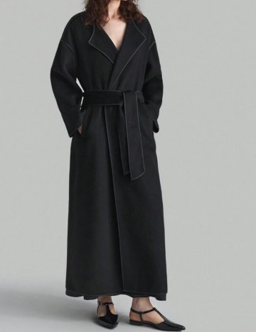 Palton Shein, negru