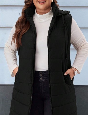 Vestă Shein Curve+, negru