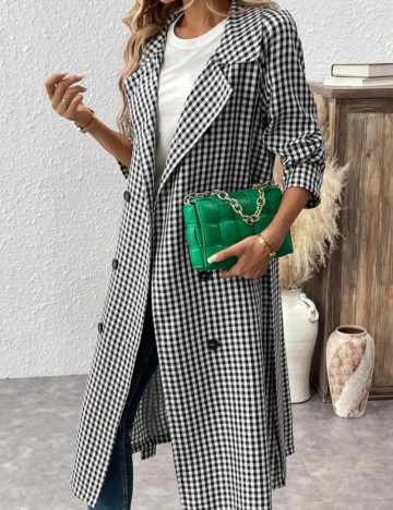 Trench Shein, mix culori