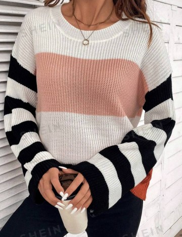 Pulover Shein, mix culori