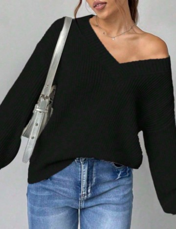 Pulover Shein, negru
