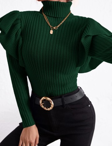 Pulover Shein, verde