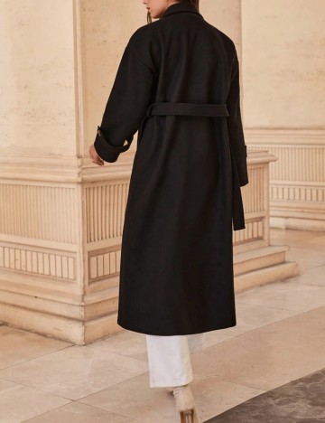 Palton Shein, negru