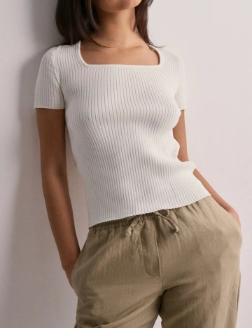 Tricou JJXX, crem