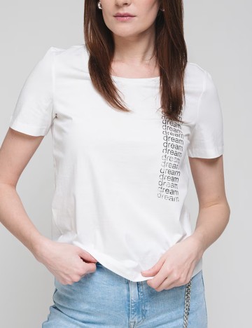 Tricou Vero Moda, alb