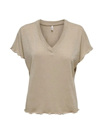 Tricou Only, bej