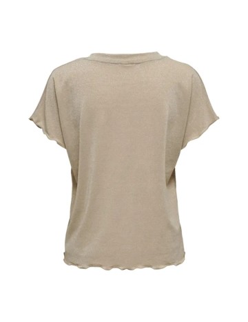 Tricou Only, bej