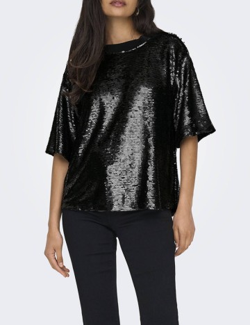 Tricou Only, negru