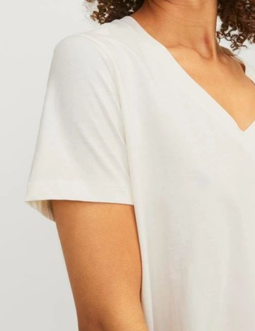Tricou JJXX, crem