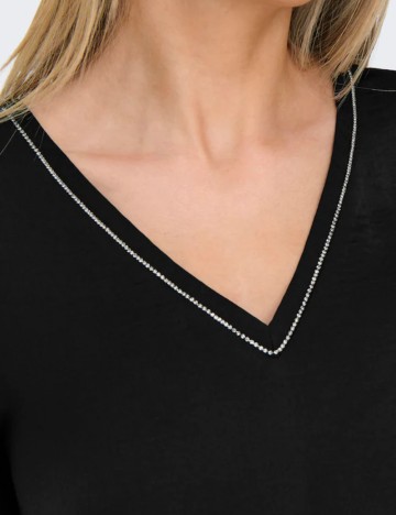 Tricou Only, negru