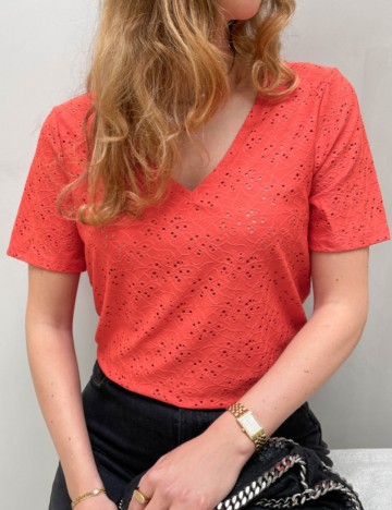 Tricou Only, portocaliu