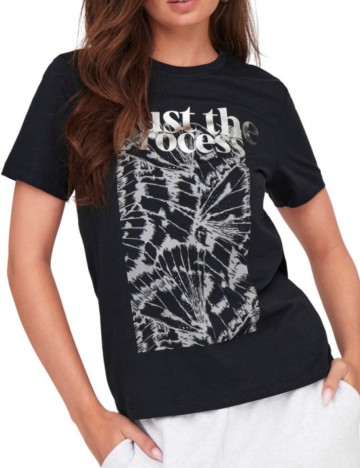 Tricou Only, negru